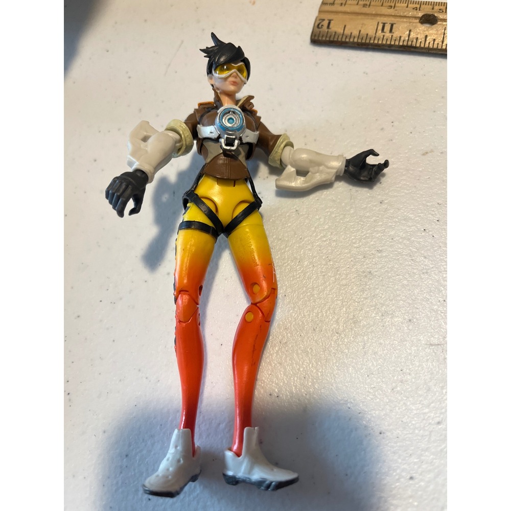 Blizzard Overwatch Tracer Action Figure 6 Inch Articulated Collectible Toy